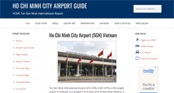 Desktop Screenshot of hochiminhcityairport.com